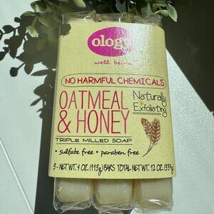 3pk OATMEAL HONEY ology soap bars